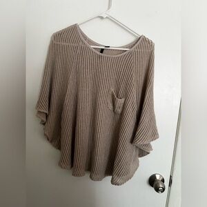 ETHYL Beige Sweater Top